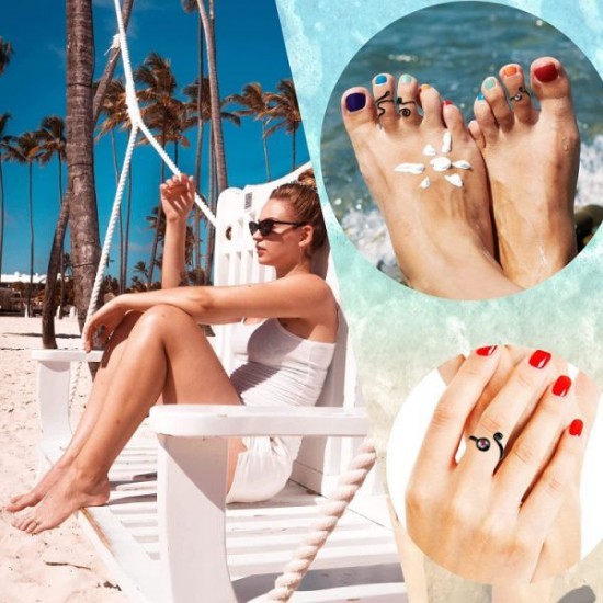 3 Pcs Toe Rings For Women Hypoallergenic Adjustable Open Toe Rings Tail Pinky Band Rings Snake Flower Moonstone Foot Set 3 Pcs Toe Rings For Women Hypoallergenic Adjustable Open Toe Rings Tail Pinky Band Rings Snake Flower Moonstone Foot Set